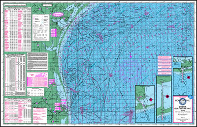 Hook-N-Line F117 LA - MS Gulf of Mexico Offshore Fishing Map