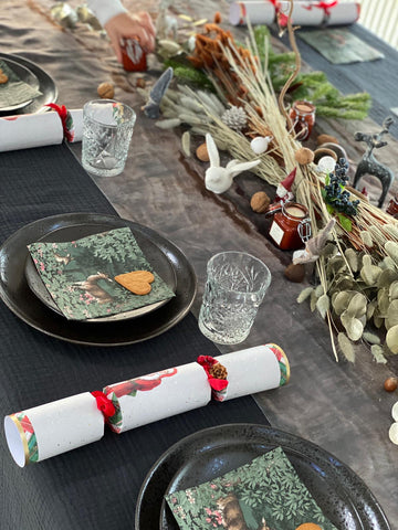 rustic Christmas Table Decor 3