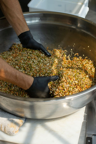 Bowl of seeds