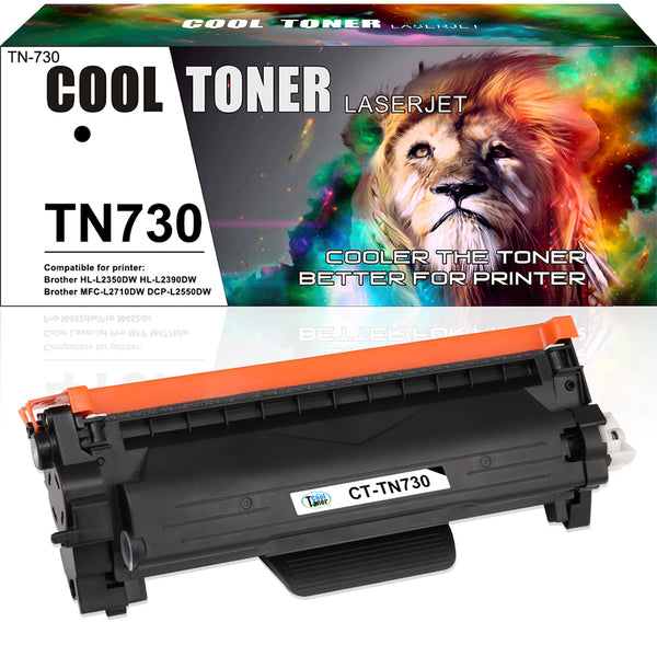 BERYINK Compatible TN730 TN-730 Toner Cartridge and DR730 DR-730 Drum Unit  Replacement for Brother MFC-L2750DW MFCL2750DWXL HL-L2395DW HL-2350DW