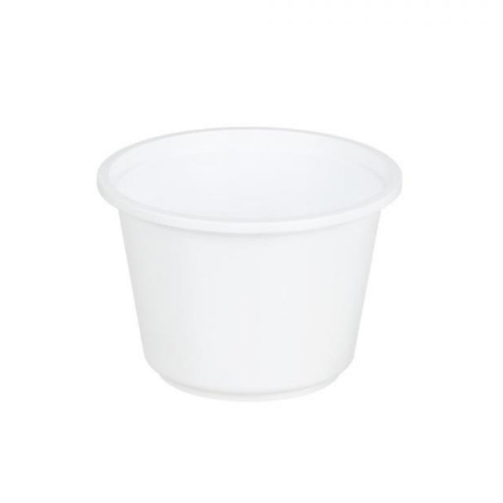 CAC CAS-B10 Super White 10 oz. Soup Bowl with Lid - 24/Case