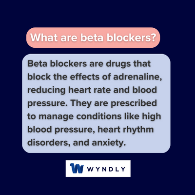 What are beta blockers and definition of beta blockers