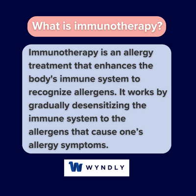 What is immunotherapy and definition of immunotherapy