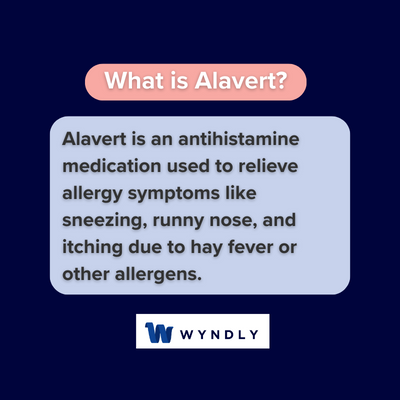 What is Alavert and definition of Alavert