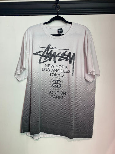 Vintage Stussy Multi-logo 00's T-shirt – ATTASTORES