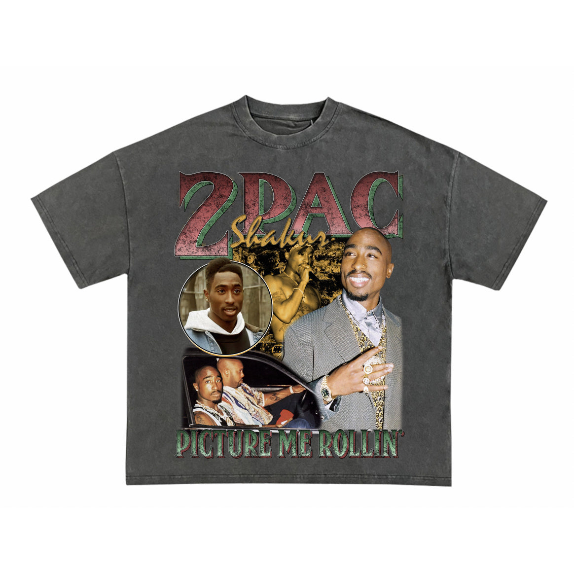 2Pac Double Sided Graphic Tee - Graphic Tee - STREETWEAR