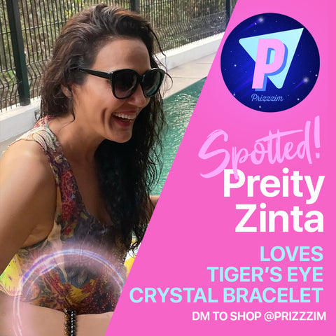 Preity Zinta crystal bracelet