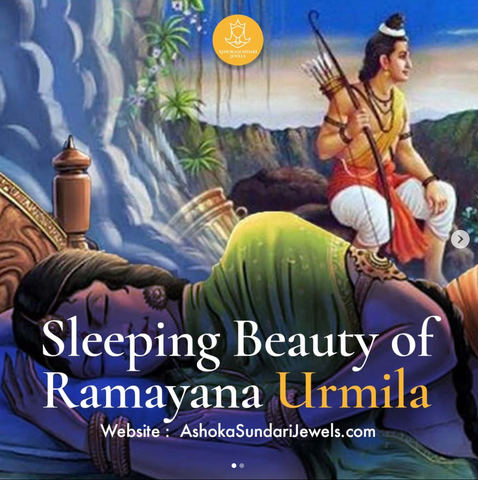 Sitas sister urmila sleeping beauty of ramayana