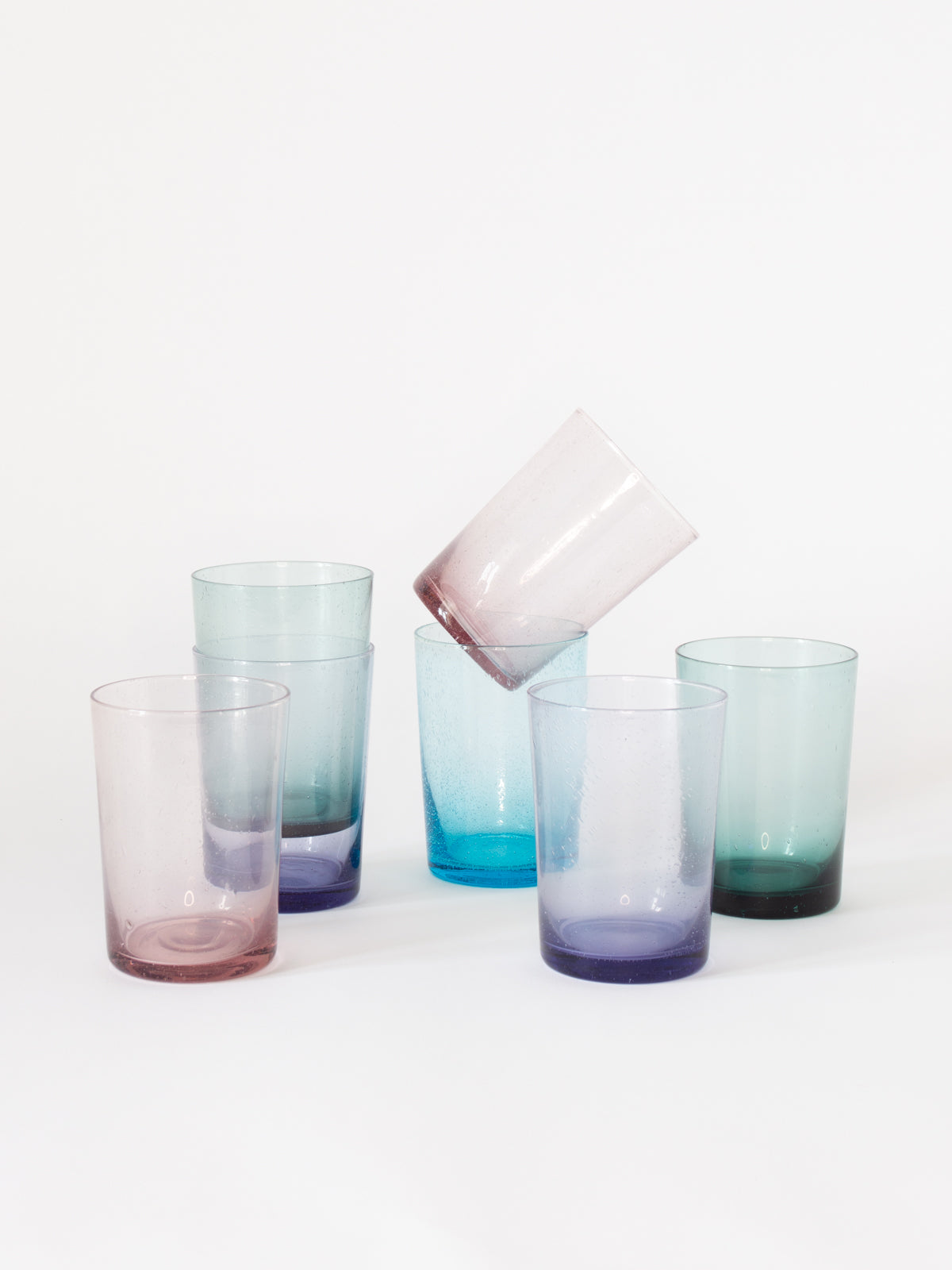 Colorful Bubble Glass Drink Cups – Sage & Sill