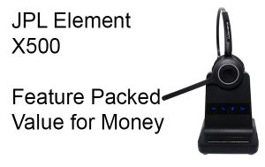 JPL Element X500 wireless headset