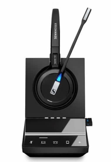 Sennhesier SDW 516 wireless headset from the Sennheiser / EPOS SDW 5000 review