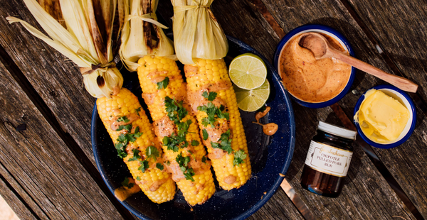 grilled corn with chipotle mayonnaise