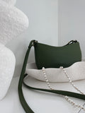 Liv - Cactus Leather Bag in Nopal Green