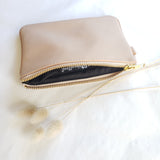 Reese apple leather pouch nz made