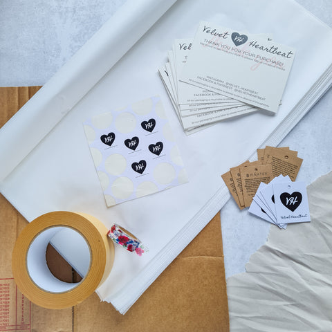 Velvet Heartbeat eco friendly packaging