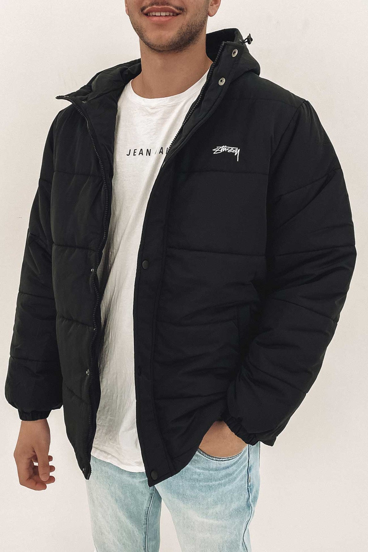 再入荷】 stussy 中綿ジャケット Aurora Puffer Jacket ダウン