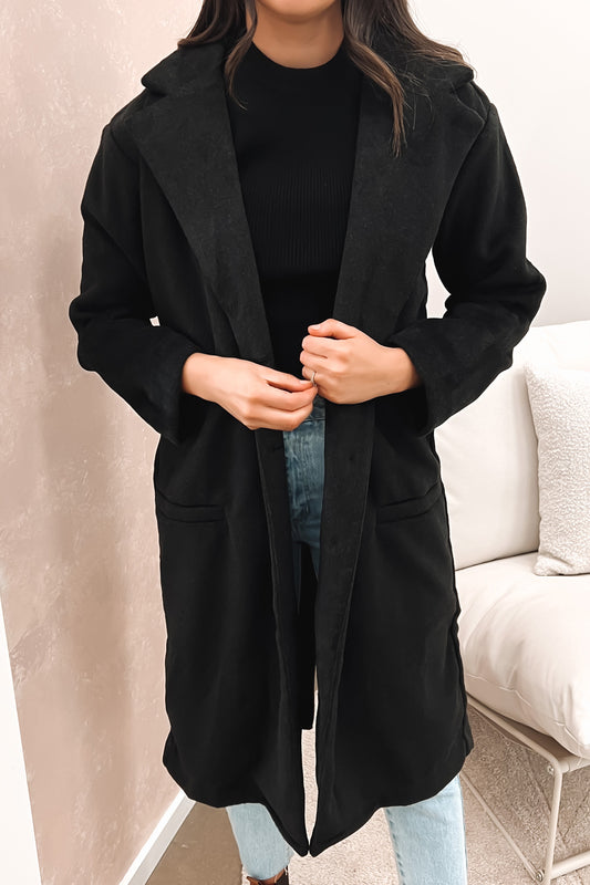 Arden Double Breasted Coat Tan - Jean Jail