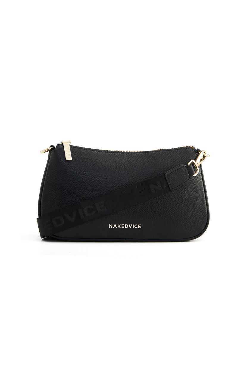 Nakedvice The Bobby Handbag In Black/Gold