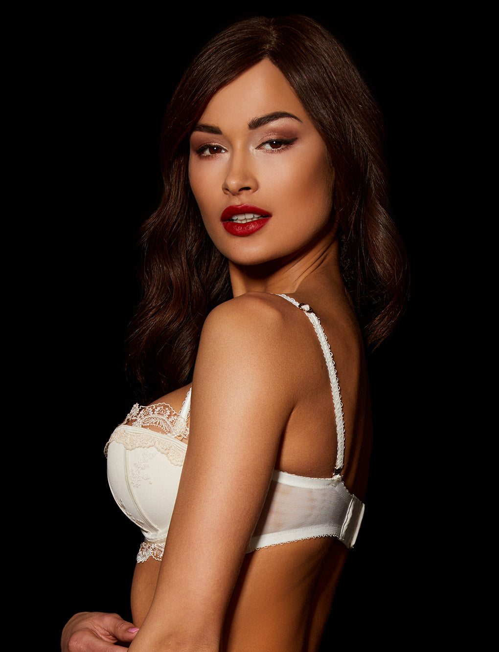 Daisy Ivory Push Up Bra