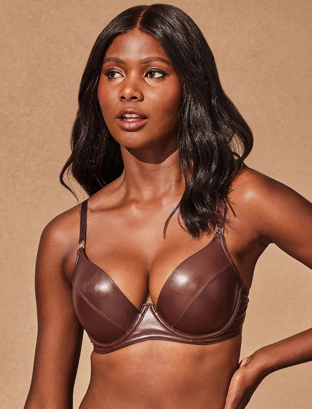 Emily Deep Mahogany Bra