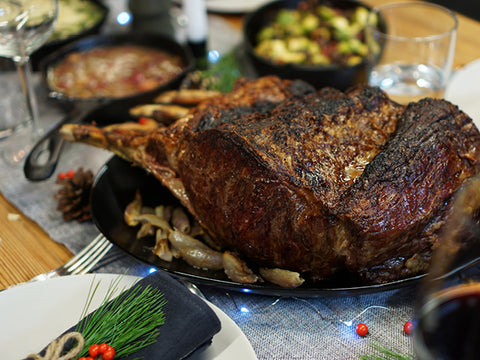 christmas rib roast from The Otto Grill