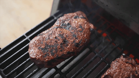Turn the steak