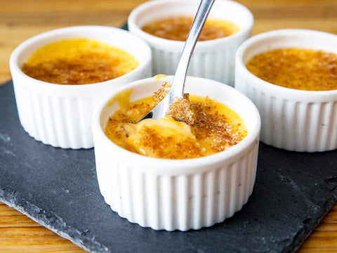 creme brullee from the grill