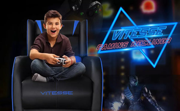 Vitesse Racing Style Single Gaming Recliner