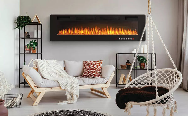Vitesse Ultra-Thin Electric Fireplace