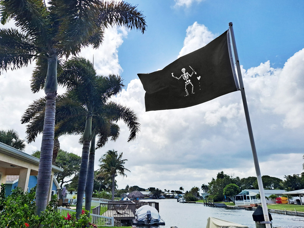 Custom Pontoon Boat  Party Boat Flag (Design Your Own!)
