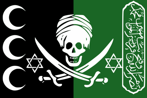 barbary-pirate-flag-green-black-skull-crossbones