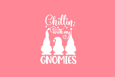 Custom Valentine's Day flag with 3 best gnome friends