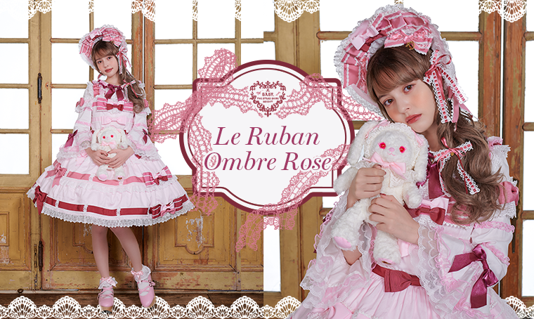 Le Ruban Ombre Rose Series