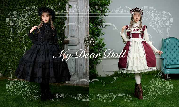 My Dear Doll ティアードジャンパースカート – BABY, THE STARS SHINE