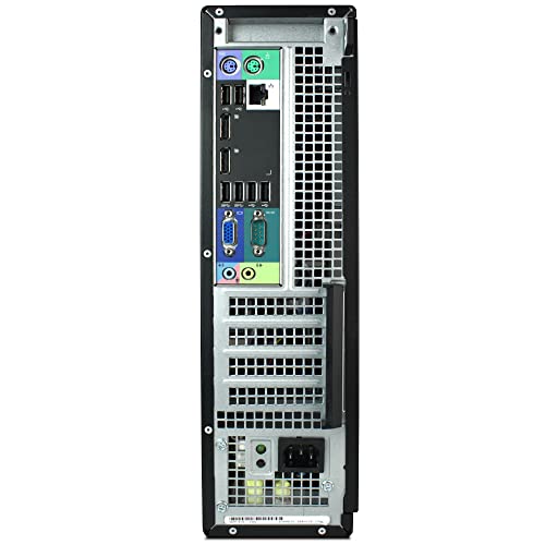 Dell Desktop Computer PC w/RGB Lighting | Intel Quad-Core i5 | 8GB DDR3 RAM | 240GB SSD | WiFi + Bluetooth | Windows 10 (Renewed) Dell