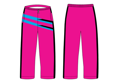 Football teams shirt and kits fan: Skinny tracksuit pants template