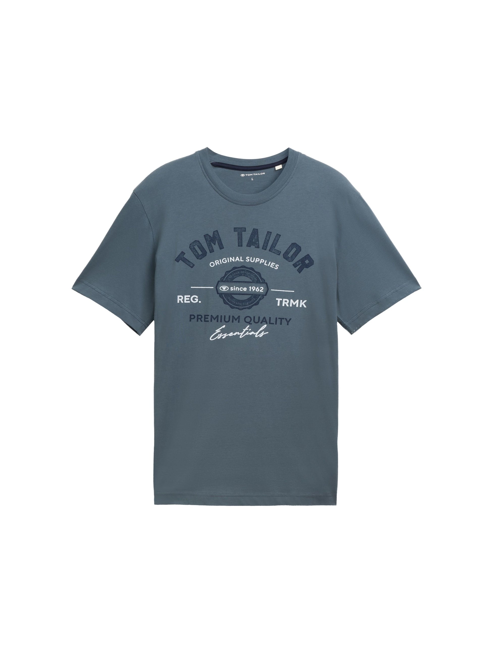 Tom Tailor – Tom Tailor Herren T-Shirt mit Logo Print
