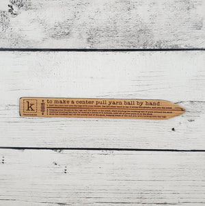 Katrinkles Center Pull Yarn Ball Winding Tool - Mariposa Yarn Store