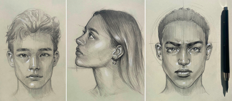 how to draw realistic people for beginners