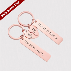 Matching Keychains For Couple - chainsonly