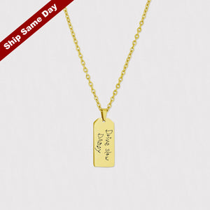 Signature Style Name Necklace - chainsonly