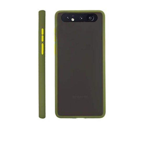 Samsung A80 Matte Cover - Olive Green