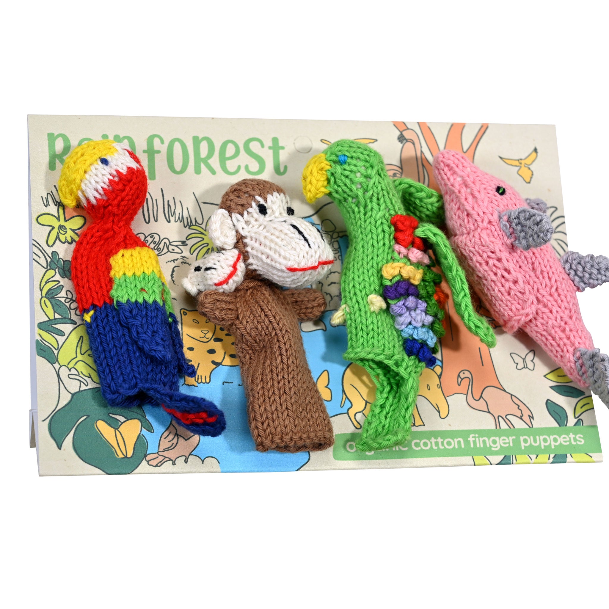 Dinosaur Puppets, Handmade Finger Puppets, Crocheted Dinosaur, Finger Toys,  Nursery Rhyme Finger Puppets, Baby Gifts, Toddler Toys 