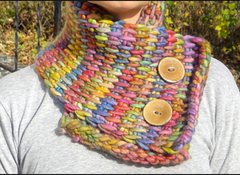 79 - Tunisian crochet cowl