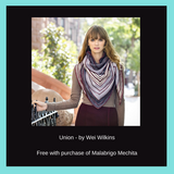 malabrigo mechita-union shawl pattern by wei wilkins