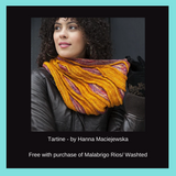 malabrigo rios/washted-tartine scarf pattern by hanna maciejewska