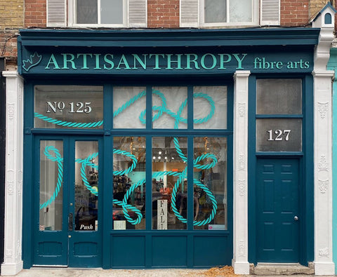 Artisanthropy's new shopfront on Brock St S in downtown Whitby