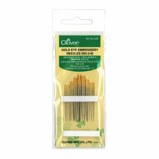 Clover Gold Eye Tapestry Needles Size 24