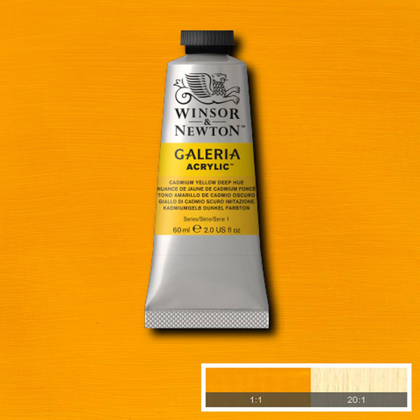 Hulls Acrylic Gallon Cadmium Orange Hue