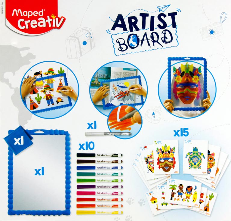 Maped Creativ Erasable Multi-Surface Art Kit - Art set